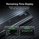 LAOTIE B06 B08 5000Lm Brightness Bike Headlight 8 LED Large Beads Dual Distance Beam Design 10000mAh Battery Phone Emergency Power Bank IPX5 Waterproof 4 Light Modes Fast Charge Bicycle Digital Display Front Light for Electric Bike Scooter MTB Bikes