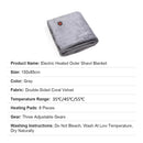 150x80cm USB Electric Blanket Warm Cape Coral Fleece Plush 3 Speed Winter Heater Warming Pad