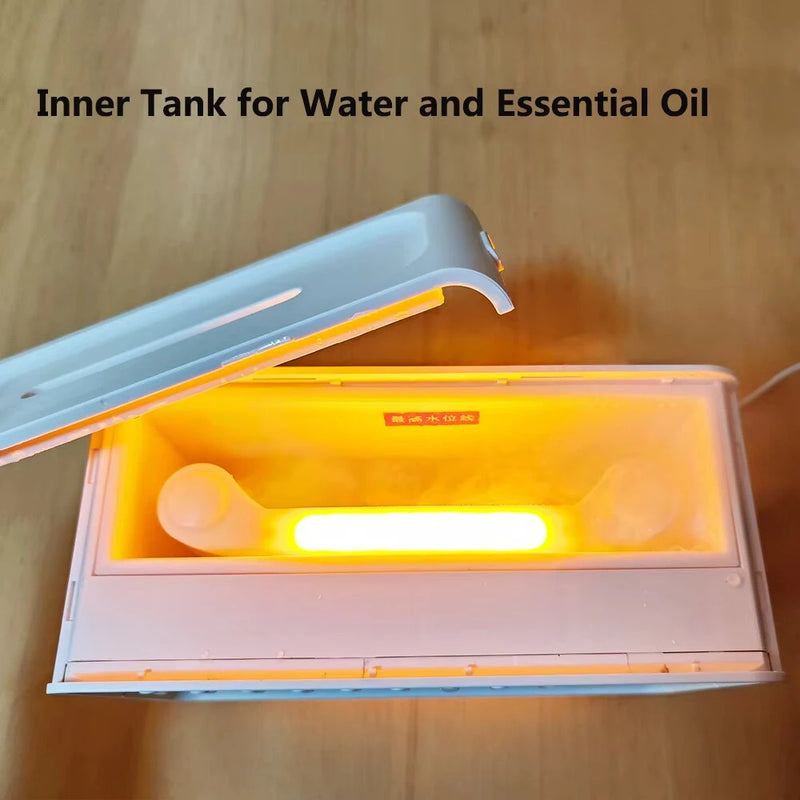 Tevorex 3 in 1 Bluetooth White Noise Machine with Aroma Diffuser,Humidifier & Night Light 8 Natural Sounds,3-Level Dimming for Sleep Therapy