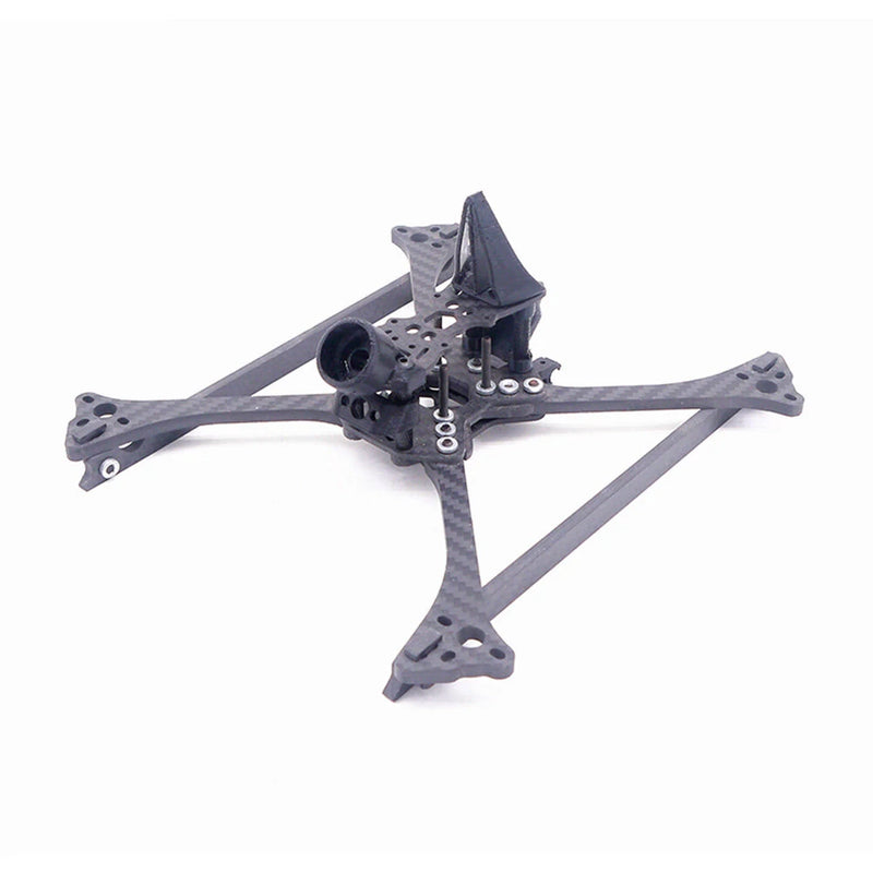 TEOSAW 533 210mm Wheelbase 5mm Arm Thickness Carbon Fiber 5 Inch Frame Kit for FPV Racing Drones