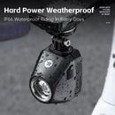 WEST BIKING Wireless Remote Bike Overhang Light 1600 Lumen Super Bright Lighting Cut-Offline Safe Design IP66 Waterproof Type-C Hanging Bicycle Headlight Flashlight