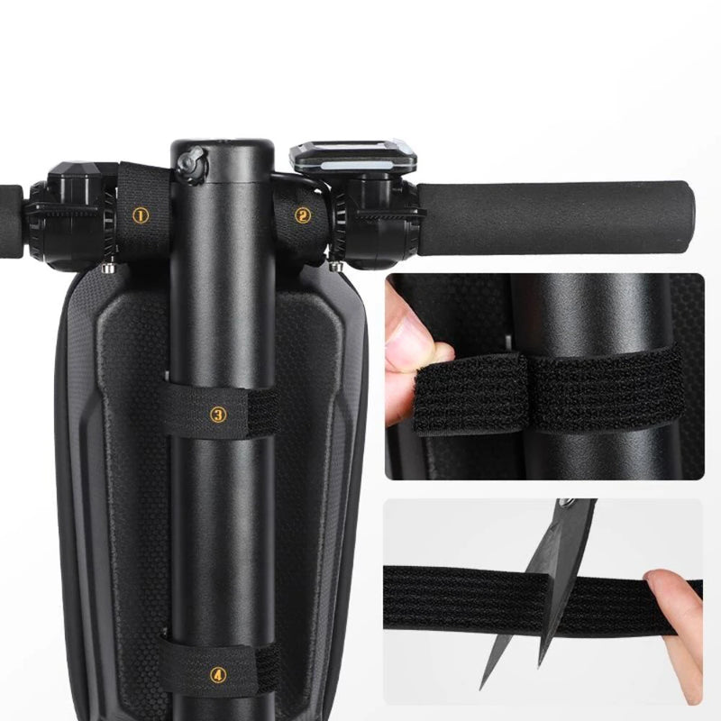 3L Large Capacity Electric Front Bag Waterproof EVA Hard Shell Bags Handlebar Hanging Bag Storage Accessories For Scooter