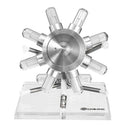 Eachine ET3 STEM Hot Air Four Cylinder Stirling Engine External Combustion Engine Model Is Suitable for Science Experiments