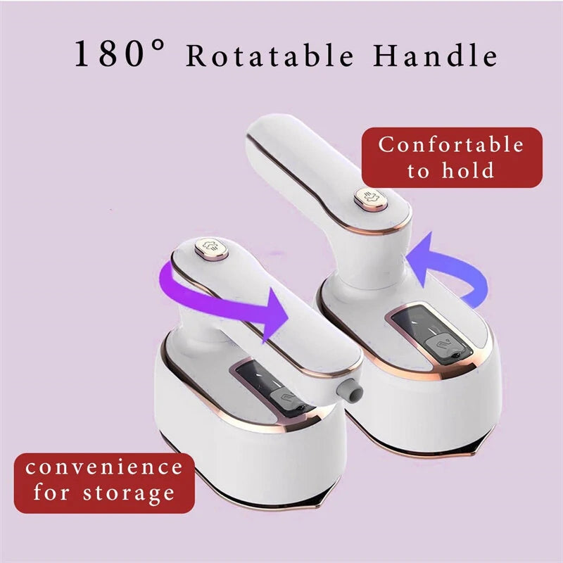 Mini Garment Steamer Steam Iron Handheld Portable Home Travelling for Clothes Ironing Wet Dry Ironing Machine