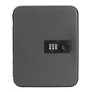 Combination Lock Metal Key Storage Cabinet Wall-Mounted Lockable Safe Box