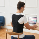 PRANASH Posture Corrector Medical Back Support Adjustable Full Shoulder Brace For Mid Upper Spine Lumbar Support