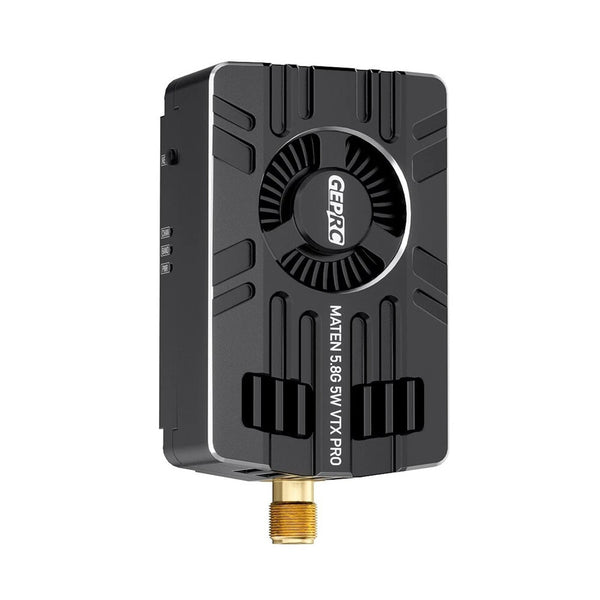 GEPRC MATEN 5.8G 5W 80CH VTX PRO 7-36V IRC Tramp Protocol Support OSD Parameter Adjustment Built-in Microphone Image Transmission FPV Transmitter for FPV Drones