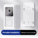 Intelligent Visual Doorbell WiFi Wireless Long Standby HD Night Vision Remote Video Call Voice Change Cloud Storage Smart Home Security Video Doorbell