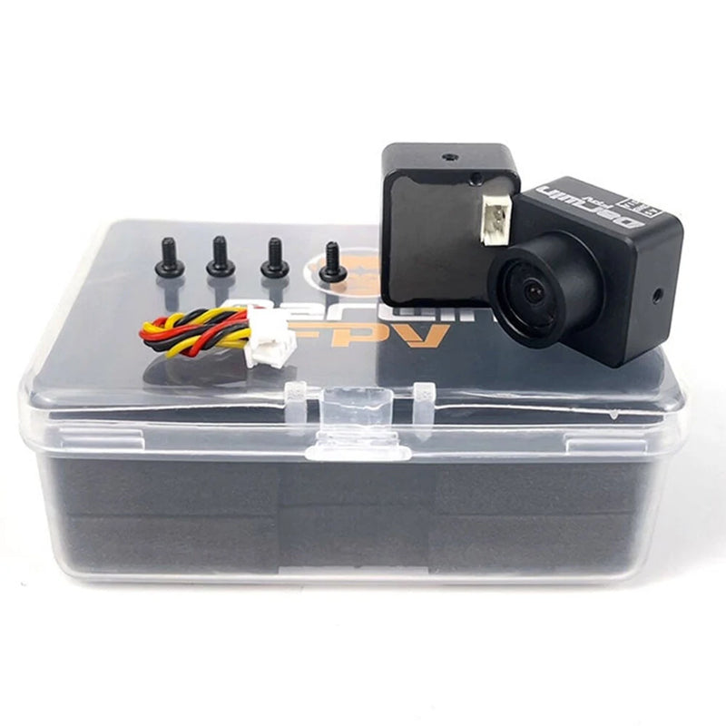 DarwinFPV Cement 1/3 CMOS 1200TVL 2.1mm Lens FOV 160 Degree 16:9 NTSC Ultra Durable FPV Camera for BabyApe II RC Drone