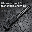 WEST BIKING 100PSI Mini Bicycle Air Pump Portable Hand Pump Hose MTB Mountain Road Universal Schrader Presta Valve Waterproof Tire Inflator for Ball Cycling