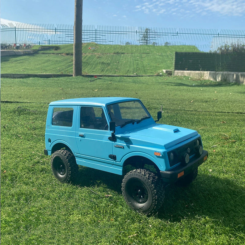 WPL C74 1/10 2.4G 4WD RTR Rc Car For SUZUKI JIMNY Truck Crawler Vehicle Models Toy Proportional Control JA11