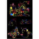 Funny Scratch Children Painting Notebook DIY Drawing Toy Big Blow Painting Children Educational Toys