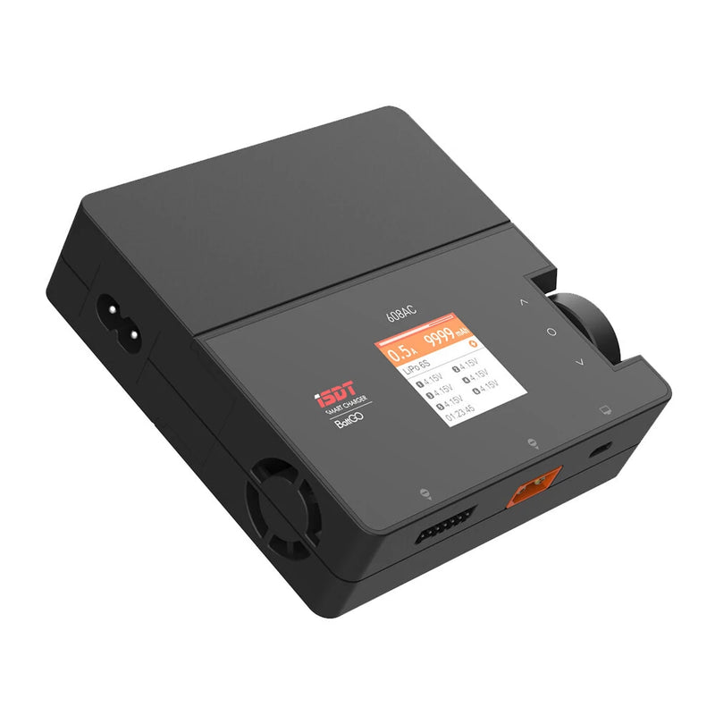 ISDT 608AC AC 50W DC 200W 8A BattGo Smart Battery Charger Discharger with Detachable Power Supply