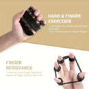 KALOAD 5 Pcs Fitness Set 5-60Kg Electric Counting Hand Grip Wrist Training Increase Strength Spring Finger Pinch Carpal Expander Effective Exercise for Home Gym Fitness