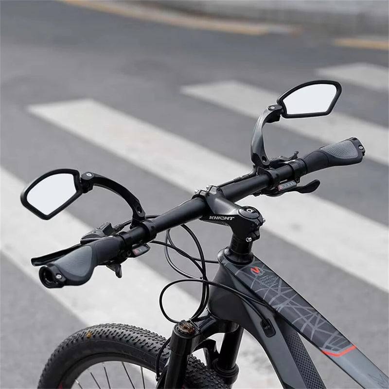 BENGGUO 1pcs MTB Reflection Mirror 360 Rotatable HD Rearview for 20-24mm Handlebar Diameter Bike Riding Accessories