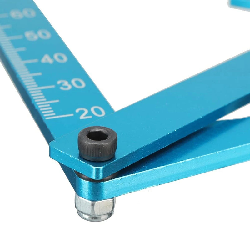 Yunzhong Adjustable Ruler RC Car Wheel Rim Camber Height Tires Angle Balance Rulers for 1/8 1/10 Tamiya HSP HPI