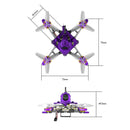 32.4g Flywoo Firefly16 / Firefly18 1S Nano Baby V3 HDZero Tiny Ultralight RC FPV Racing Drone BNF with GOKU F405 HD 1S 5A ELRS AIO System