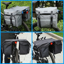 WEST BIKING 25L Bicycle Pannier Bag Waterproof Bike Rear Seat Bag Large Capacity Tail Seat Luggage Carrier Cycling Bags for MTB