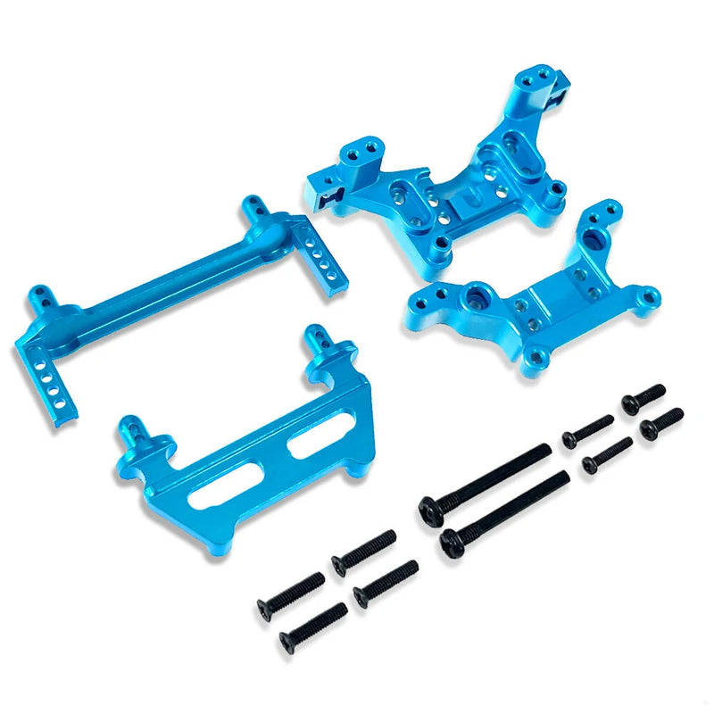 Metal Upgrade Accessories Car Body Pillars Shock Tower For MJX Hyper Go 1/16 16208 16209 16210 H16 H16BM RC Car Parts