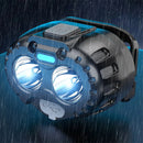Bikight Smart Sensor Powerful LED Headlamp USB Charging Emergency Head Flashlight 250LM XPE LED Headlight IPX4 Waterproof for Outdoor Camping Fishing
