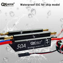 QX-Motor Underwater Brushless ESC Waterproof 2-6S Two Way 50A/70A/90A/120A w/ BEC for RC Boats Submarines Vehicles Models Parts