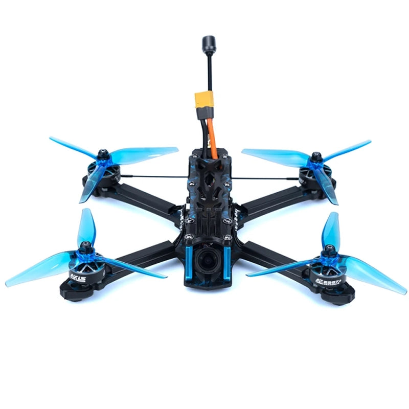 Axisflying Manta 5 SE Suqeshed X Smurfs GPS FPV Racing Drone PNP BNF with Analog / DJI O3 Air Unit Optional