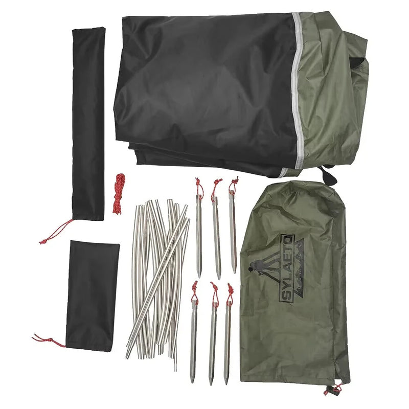 IPRee Ultralight Waterproof Camping Tent, Tat Single Tent, 210D Oxford Tent, Astronomical, Outdoor Backpacking, Hiking, Fishing