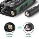 ABBREE Foldable Tactical Antenna UV Dual Band 136-520MHz SMA-Female Interface for Baofeng UV32 DM32 Walkie Talkie