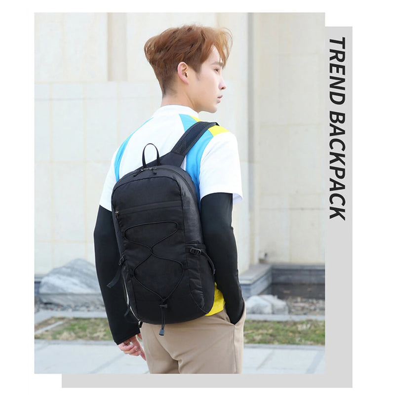 IPRee Breathable Foldable Mountain Riding Backpack Waterproof Large Capacity Sports Backpack Portable Hiking Backpack Travel