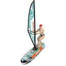 2.4G RC Boat Colorful Sailboat Swinging Sail Driving Swimming Pool Ship Underwater Balance Vehicles Models Toys
