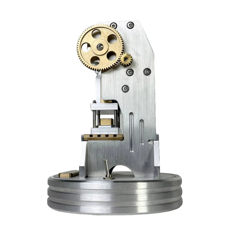 NIKOLATOY Miniature Punch Machine Model CNC Material Creative Desktop Ornaments Decoration Science Discovery Toys