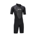 ZCCO 3mm Warm Wetsuit Neoprene Elastic Surfing Snorkeling Short  Sleeves Diving Suit for Spearfishing Snorkeling Surfing Canoeing