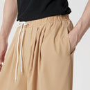 INCERUN Men Pants Retro Casual Wide Leg Cotton Linen Loose Pants Casual Solid Color Men's Pants