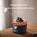 Volcanic Crack Light Artillery Air Humidifier Aromatherapy Diffuser 200ML Capacity Auto Shut-off Timer Silent Operation Dynamic Lighting for Home and Office