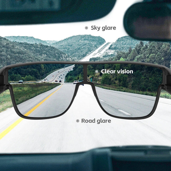 ROCKBROS Polarized Cycling Glasses Set Myopia Anti-glare HD Lightweight UV Protection Sports Sunglasses Bicycle Goggles for Outdoor Travel Fishing Driving Riding
