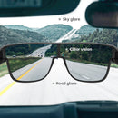 ROCKBROS Polarized Cycling Glasses Set Myopia Anti-glare HD Lightweight UV Protection Sports Sunglasses Bicycle Goggles for Outdoor Travel Fishing Driving Riding