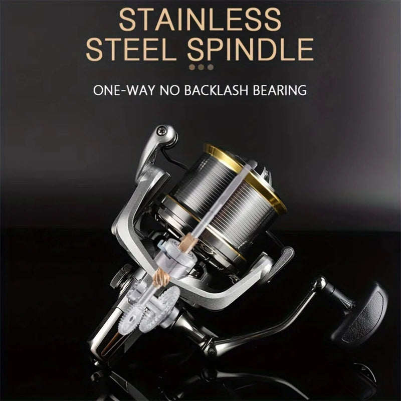 ZANLURE 8000-10000 Big Spinning Fishing Reel Drag 20KG Powerful Long Cast Rust-proof Seawater-proof Fishing Rod Reel Tools