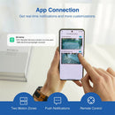 IMILAB EC6 Dual 2K Lens WiFi Spotlight Camera 360 PTZ Wireless Cam Color Night Vision AI Detection Two-way Audio Siren Alarm Home Monitoring Security Cam APP Control