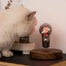 Magnetic Levitation Light Bulb Creative Personality Atmosphere Night Light Bedroom Study Desktop Technology Ornaments Valentine'S Day Gift