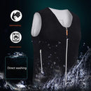 TENGOO HS-05 V-neck Slimming 5 Areas Smart Heating Vest 3 Gear Temperature USB Charging Winter Warmth Cold-proof Waistcoat for Men Women Elderly People