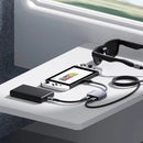 Hagibis TPS01 AR Glasses Adapter USB-C to Glasses and Charging Converter USB-C Hub Charge and Play for Switch Rokid/Xreal/Thunderbird