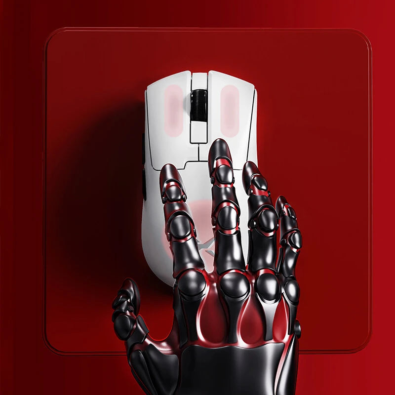 DELUX M900mini Pro Gaming Mouse PAW3395 Sensor FPS Wireless Dual Mode 1K Ergonomic 46g Ultra-Lightweight Mice for PC Laptop Computer