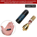 ABBREE AR-805S Dual Band Antenna 144MHz 430MHz 10W SMA-Female Connector High Gain Compact Design for Handheld Radios