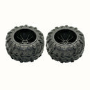 XLF F22A 1/10 RC Car Spare Tires Wheels Rims 2PCS Vehicles Model Parts Accessories