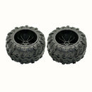XLF F22A 1/10 RC Car Spare Tires Wheels Rims 2PCS Vehicles Model Parts Accessories