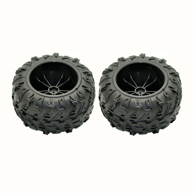 XLF F22A 1/10 RC Car Spare Tires Wheels Rims 2PCS Vehicles Model Parts Accessories