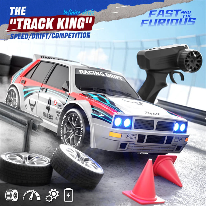 ZLL SG204 PRO RTR 1/24 2.4G 4WD Drift RC Car Mini LED Light Remote Control High Speed On-Road Racing Vehicle Model Boys Gifts Toys