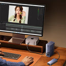 UGreen U715 13-in-1 Docking Station Three Display with Thunderbolt5 8K60Hz USB3.0 USB3.2 USB-C3.2 2.5G Ethernet TF SD4.0 3.5mm Audio Multi-ports USB Hubs