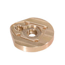 Upgraded Metal Accessories Front and Rear Axles Brass Weights Gear Cover for MJX 1/12 H12Y H12Y+ RC Car Vehicle Models Spare Parts