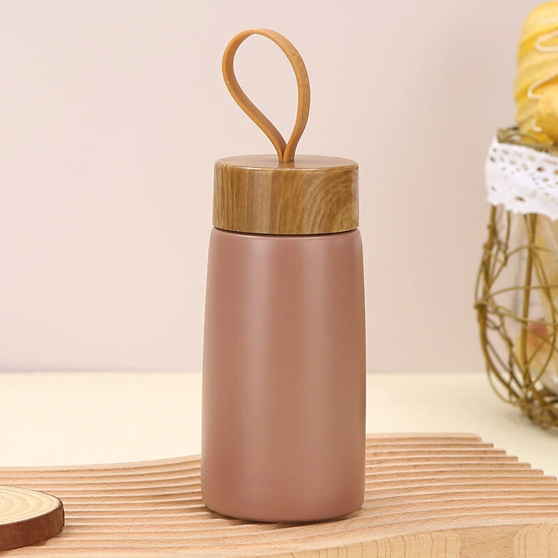 IPRee 304 Stainless Steel Insulated 280ml Coffee Mug Water Thermos Vacuum Flask Mini Water Bottle Portable Travel Mug Thermal Cup